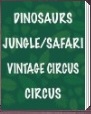 Beistle Party Supplies - Dinosaurs, Jungle/Safari, Vintage Circus, Circus